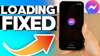 How to fix and solve keep loading problem on facebook messenger on Android and IOS iPhone