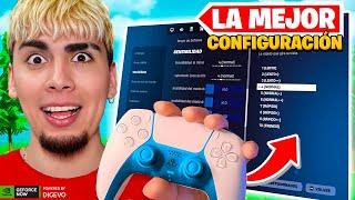 LA MEJOR SENSIBILIDAD para CONTROL *MI CONFIGURACIÓN* FORTNITE! (PS4/PS5/XBOX/PC) - CAOZ