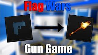 The Gun Game Challenge in Roblox Flag Wars