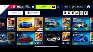 Asphalt 9 whale account 18