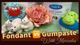 Fondant vs Gumpaste: What is the Difference?