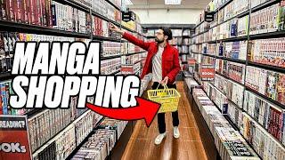 Manga Shopping with me for 48hrs