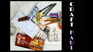 Craft Haul |Stationary Haul Video | Just Craftin' Around