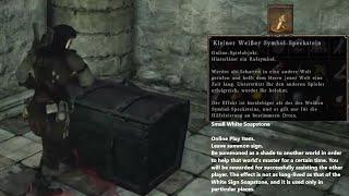 Small White Soapstone - Online Play Item | Dark Souls 2 Scholar Of The First Sin