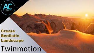 How to Create Realistic Landscape for Twinmotion | Twinmotion Tips and Tricks