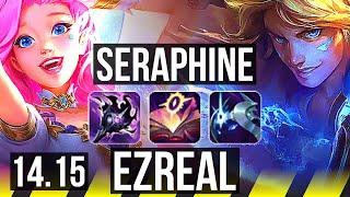 SERAPHINE & Karma vs EZREAL & Shaco (ADC) | 13/2/16, 43k DMG, 66% winrate | VN Master | 14.15