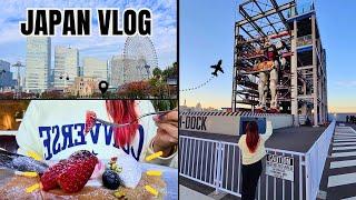  JAPAN VLOG | Goodbye Gundam | Yokohama Day Trip | Lunch with a View at Marine Walk