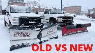 BOSS V PLOW COMPARISON | 20 year old BOSS V Plow vs Brand New BOSS DXT