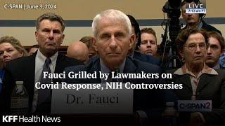 Fauci Grilled by Lawmakers on Covid Response, NIH Controversies