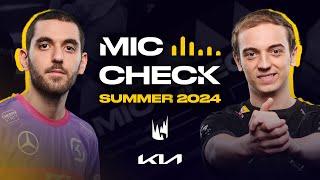 La Penta! | Kia Mic Check | 2024 LEC Summer Playoffs Round 1