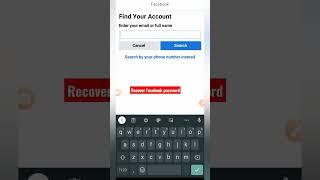 How to recover Hacked Facebook account 2022 #shorts