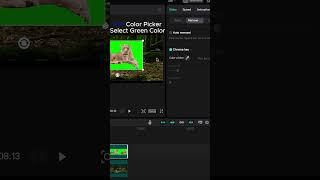 Easiest way to remove green screen in CapCut! #videoediting #capcut