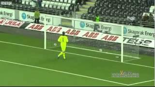 Worlds Longest Headed Goal 57 metre 2011 (good quality) Jone Samuelsen