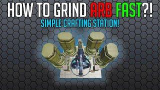 HOW TO EASY MAKE ARB FAST?! 7X7 CRAFTING STATION |#ARK