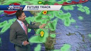 Active tropics and your weekend forecast for South Florida