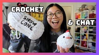 Crochet & Chat  fun facts, yarn haul, and cozy crochet vibes  amigurumi vlog