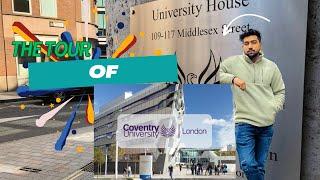 The tour of Coventry university London Campus ||   When Indian Guys Explore London  ||