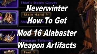 Neverwinter Mod 16 Undermountain How To Get The Alabaster Artifact Set Pc, Xbox, Ps4