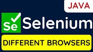 Selenium WebDriver with Java Tutorial 6 - How to run selenium WebDriver script on different browsers