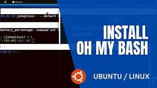 How to Install Oh My Bash in Ubuntu