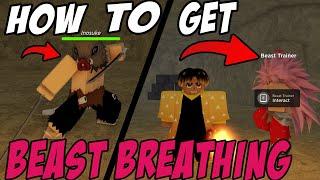 Project Slayer How TO GET beast breathing