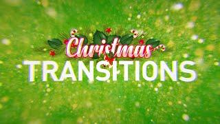 Christmas Transitions and Overlay Collections GREEN SCREEN