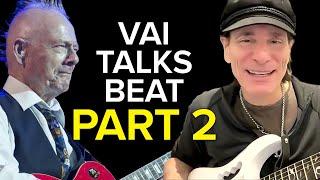 Vai talks Belew, Bruford, Levin, Carey, and Fripp (Part 2 BEAT King Crimson interview)