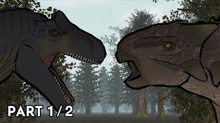 Ankylosaurus vs Allosaurus | Animation (Part 1/2)
