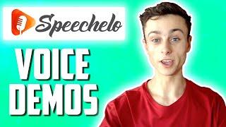 Speechelo Demo Voices 2023 | Hear All 60 Speechelo Voices! (Voice Over Samples)