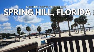 SPRING HILL, FLORIDA- A short drive-thru tour