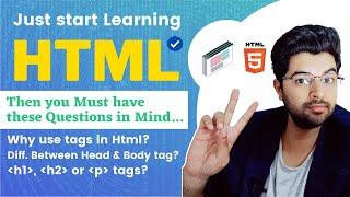 Answers to Html Basic Questions every Beginner think | Html Tutorials