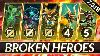 NEW HEROES Tier List - Top 3 MOST BROKEN Drafts of EVERY ROLE - Dota 2 Guide