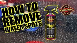 How To Remove Water Spots - Step-By-Step Guide - Works On All Cars & Trucks - Auto Detailing Tricks