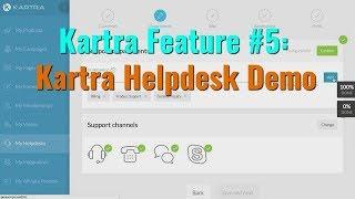 Kartra Software Platform Review - Feature 5 - Kartra Helpdesk Demo