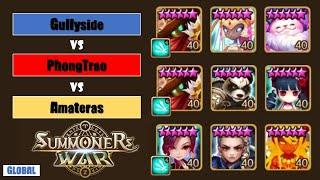 Siege Wars | Gullyside v Phong Trao v Amarates | Summoners War