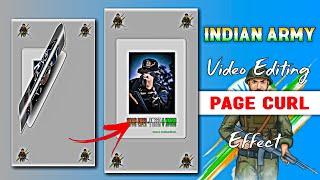 Instagram viral Page Curl Video editing. Video Me page curl effect kaise lagaye. #editing