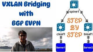 VXLAN Bridging with BGP EVPN - Step-By-Step Configuration