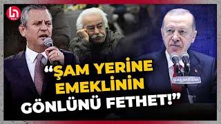 Özel'den Erdoğan'a zehir zemberek 'emekli' sözleri! "Şam yerine emeklinin gönlünü fethet!"