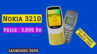 Nokia 3210 is back for 2024 with a long battery life