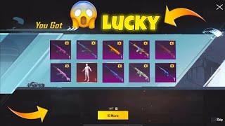 PUBG MOBILE KR TOP 10 LUCKIEST CRATE OPENING GET UPGRADABLES