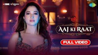 Aaj Ki Raat -Full Song |Stree 2|Tamannaah Bhatia|Rajkummar Rao|Sachin-Jigar|Madhubanti|Divya|Amitabh