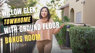 Willow Glen townhome with ground floor bonus room!