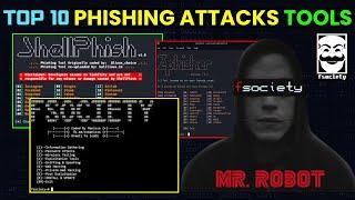 Top 10 Phishing Tools In Kali Linux To Hack Any Account 2024 #phishingattacks #z-shadow #simikta