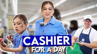 Cashier for a day by Alex Gonzaga