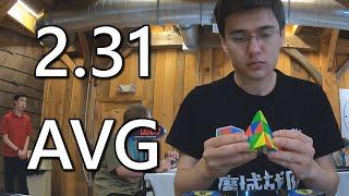 2.31 Official Pyraminx Average *PR*