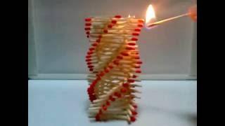 Amazing Fire Domino!!! - ehrfürchtige Kettenreaktion