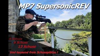 MP7 SupersonicREV Extrem - 6 bis 13Schuss Doppelstockmagazin & Aufbau 1000 freier REV Schussplätze