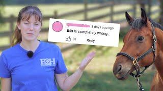 Reading Your Horse Comments