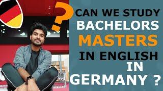 Kia Germany main English main Parhai hoti hai For Bachelors & Masters level?