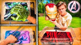 EXTREME Hydro Dipping $1,000 MARVEL AVENGERS Items!